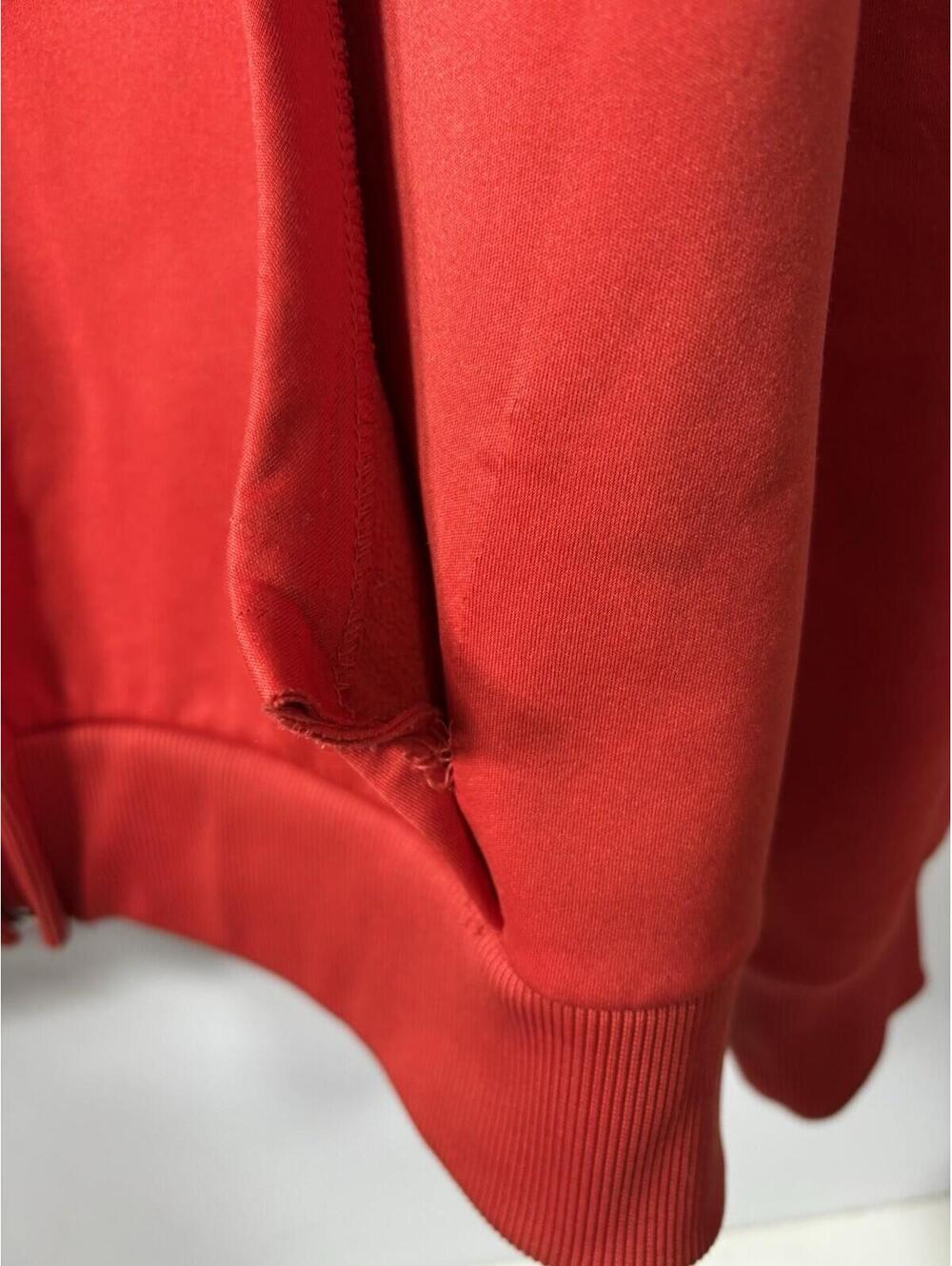 Burton Dry ride Hoodie Red Men's Large Full Zip Read - Picture 7 of 15